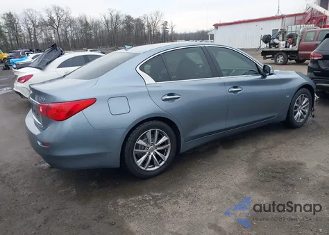 2014 Infiniti Q50 Premium z USA, uszkodzony, nr VIN JN1BV7AR6EM689741